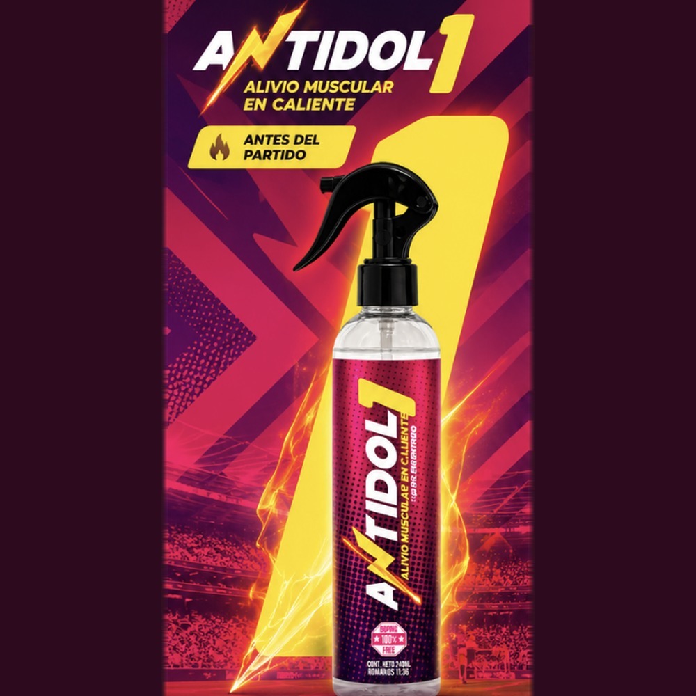 Antidol 1 Spray — Alivio en Caliente